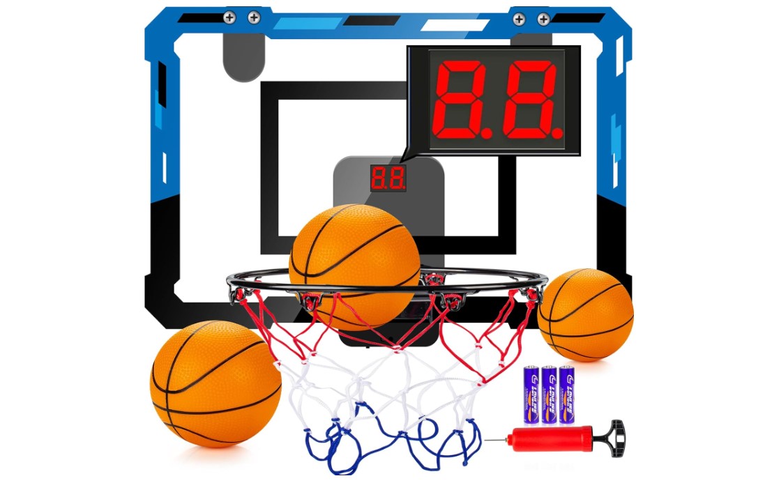 Indoor Basketball Hoop for Kids and Adults with Scorer4