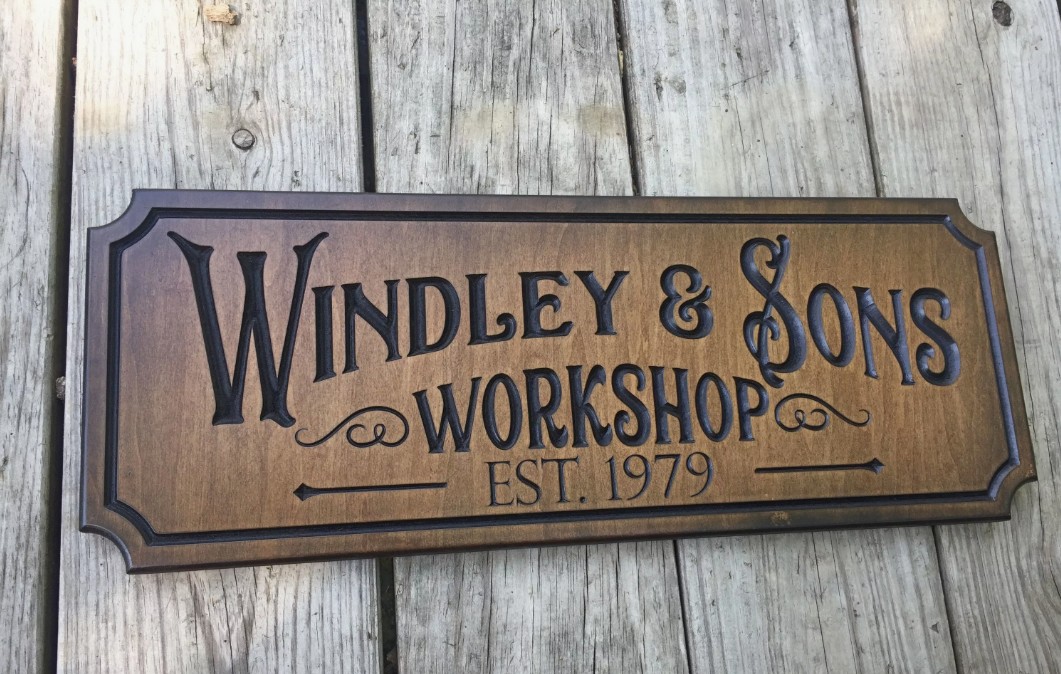 Personalized Workshop Sign1