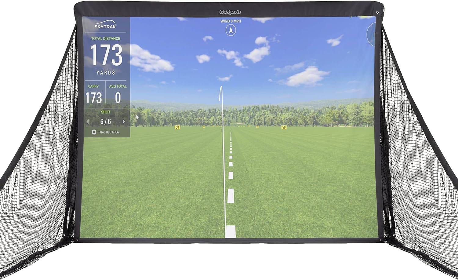 GoSports Golf Simulator Practice Bundle - Choose