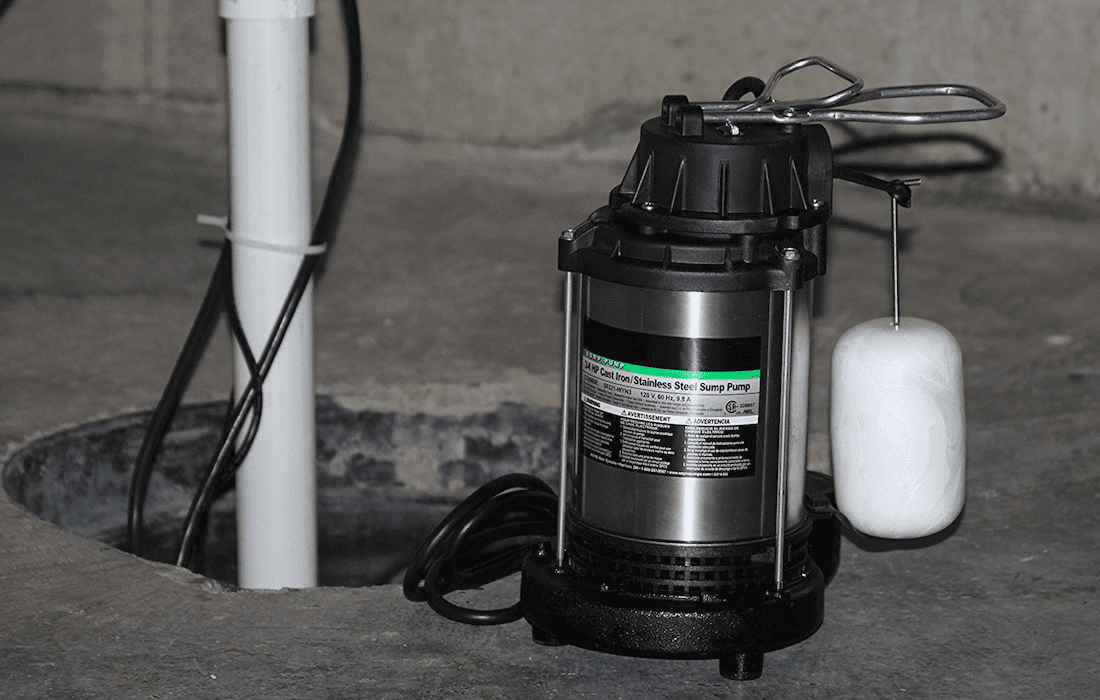 Sump Pump Integration for High Water Volume